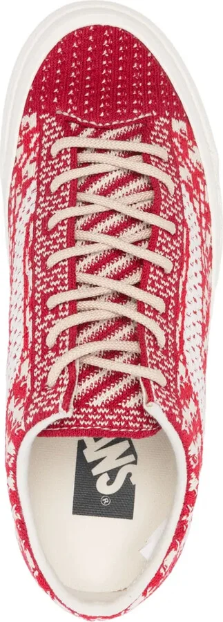 Intarsia-Knit Sneakers - Image 4