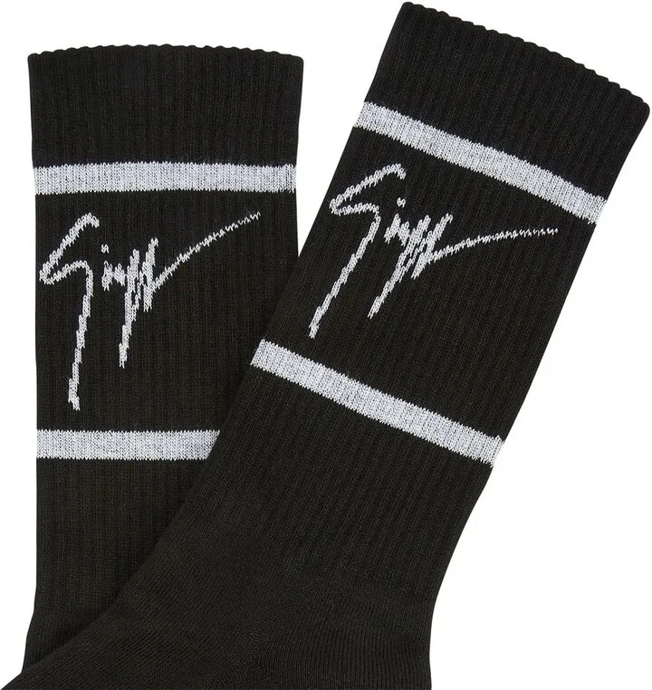 Intarsia-Logo Ankle Socks - Image 2