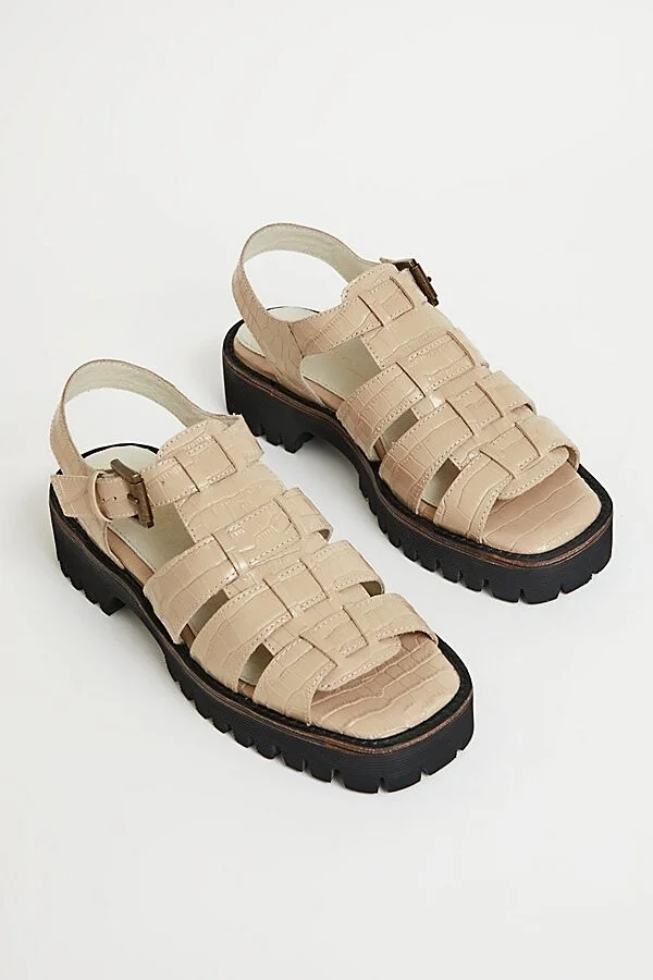 Intentionally Blank Haddie Leather Fisherman Sandal in Ojai - Image 2