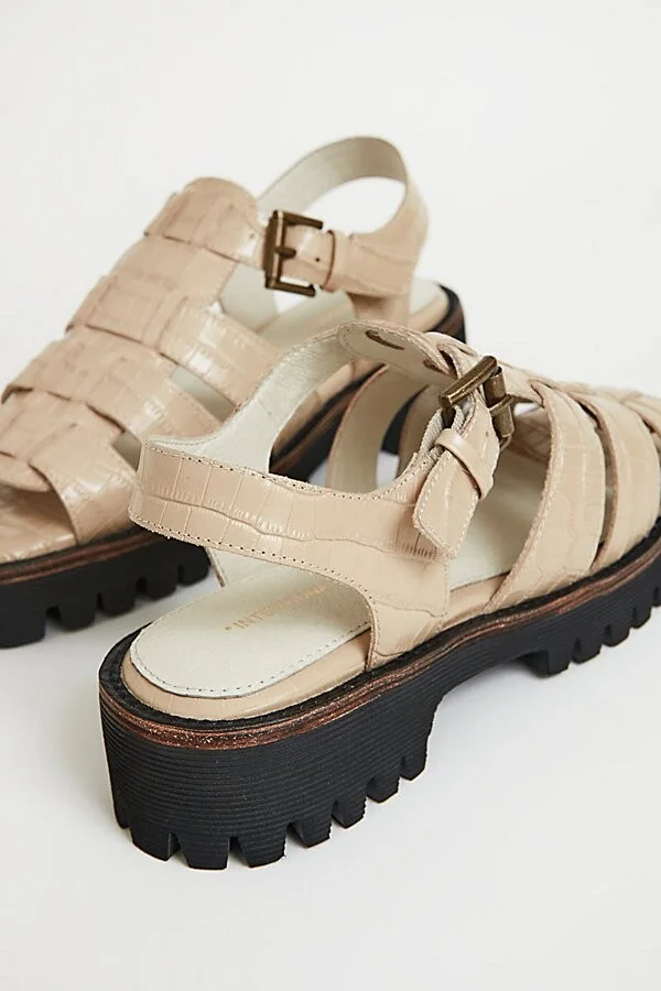 Intentionally Blank Haddie Leather Fisherman Sandal in Ojai - Image 4