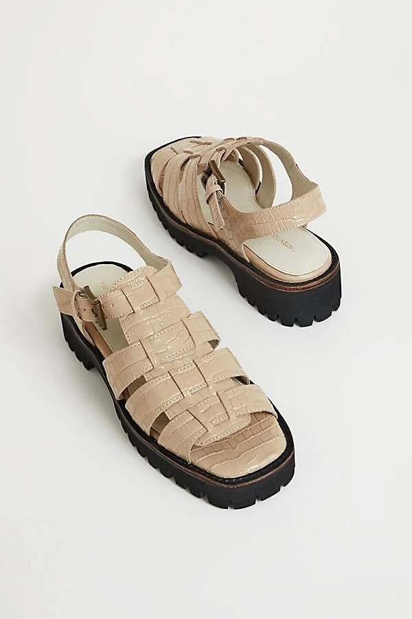 Intentionally Blank Haddie Leather Fisherman Sandal in Ojai - Image 5