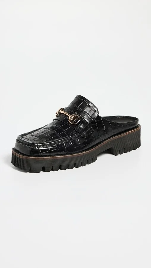 Intentionally Blank Kowloon Loafer Mules - Image 3