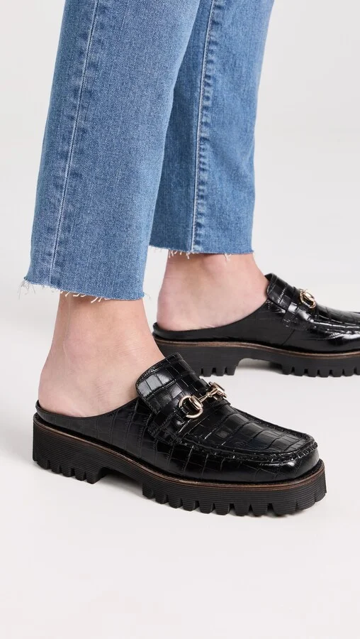 Intentionally Blank Kowloon Loafer Mules - Image 4