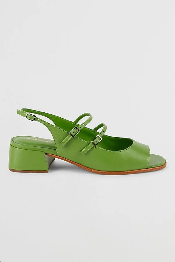 Intentionally Blank Peaches Slingback Heel in Black - Image 6