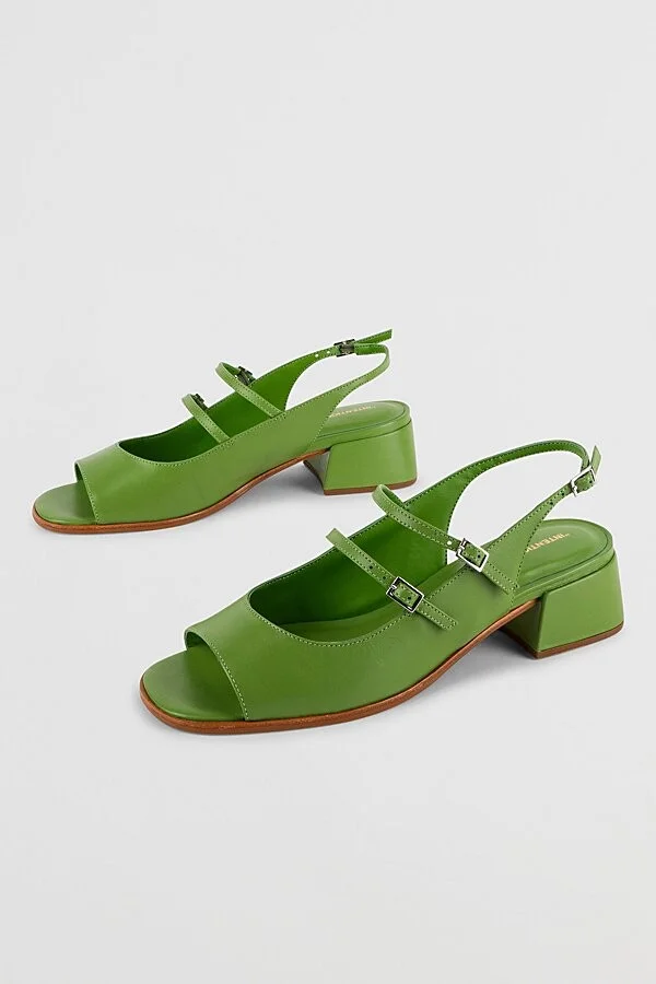Intentionally Blank Peaches Slingback Heel in Black - Image 7