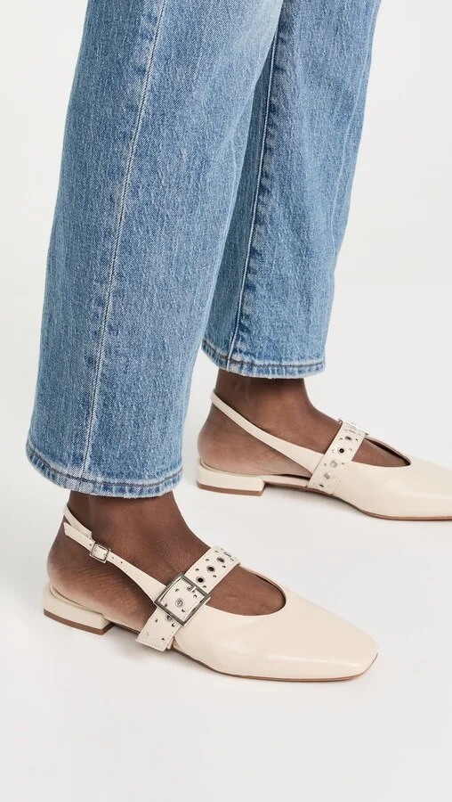 Intentionally Blank Pearl Moto Flats - Image 5