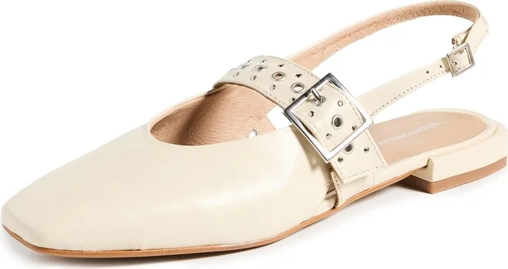 Intentionally Blank Pearl Moto Flats