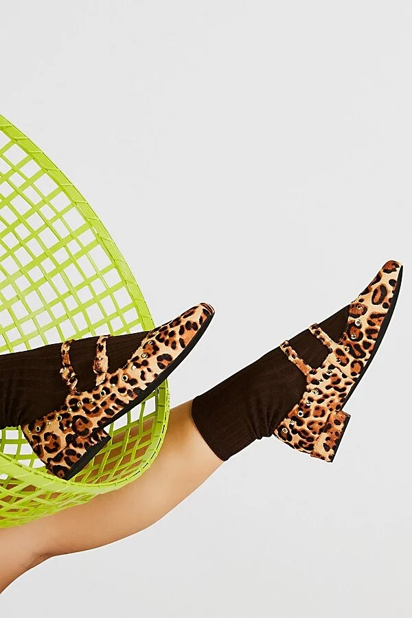 Intentionally Blank Venezuela Double Strap Mary Jane Shoe in Black - Image 6