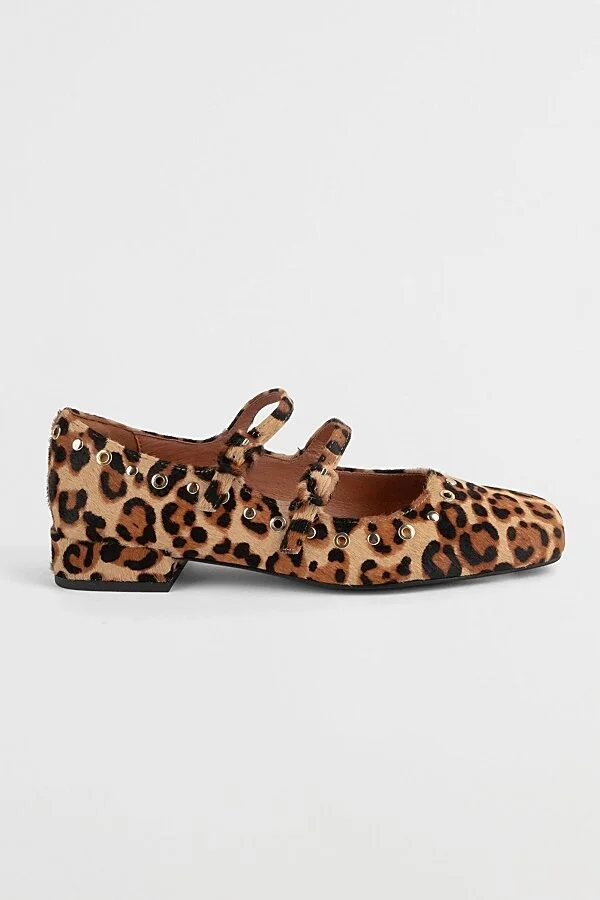 Intentionally Blank Venezuela Double Strap Mary Jane Shoe in Black - Image 7