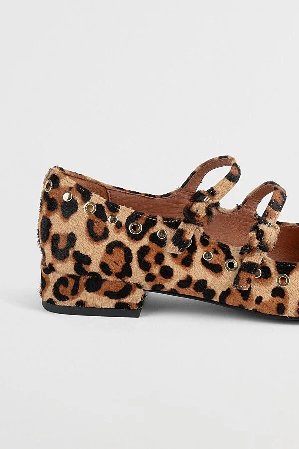 Intentionally Blank Venezuela Double Strap Mary Jane Shoe in Black - Image 9