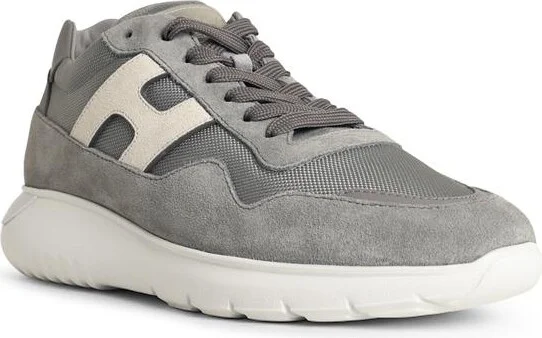 'interactive 3' Grey Suede Blend Sneakers - Image 2