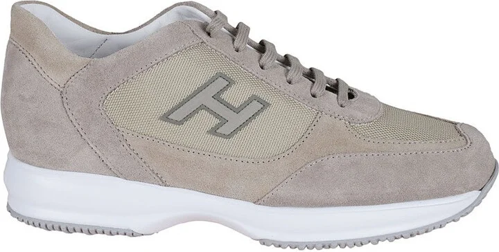 Interactive Leather And Suede Casual Shoes