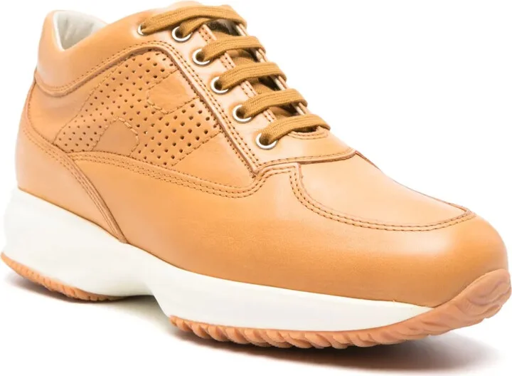 Interactive leather sneakers - Image 2