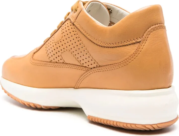 Interactive leather sneakers - Image 3