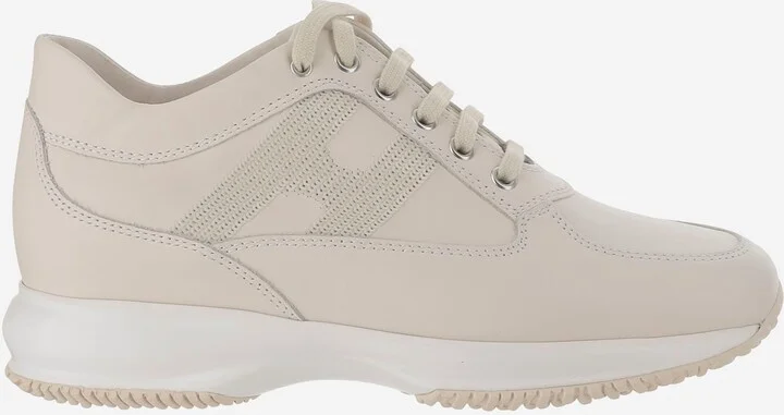 Interactive Leather Sneakers
