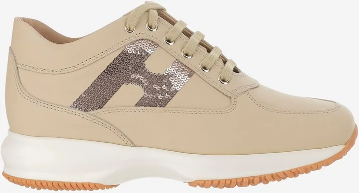 Interactive Leather Sneakers