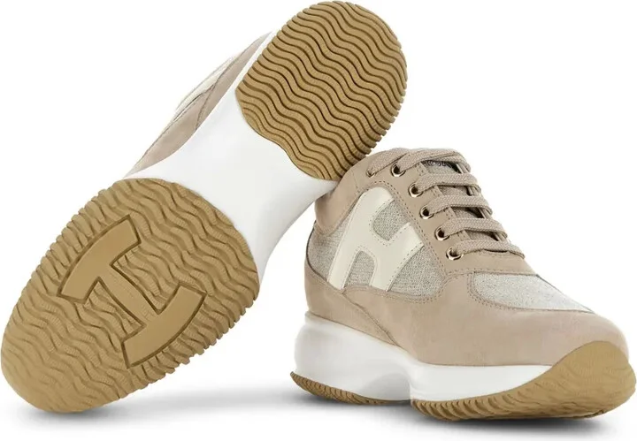 Interactive logo-embossed sneakers - Image 5