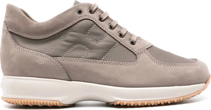 Interactive panelled sneakers