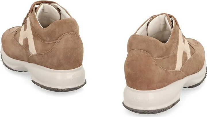Interactive Round Toe Lace-up Sneakers - Image 3