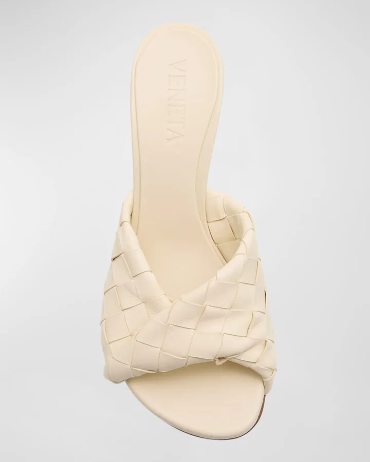 Interciato Woven Twist Mule Sandals - Image 3