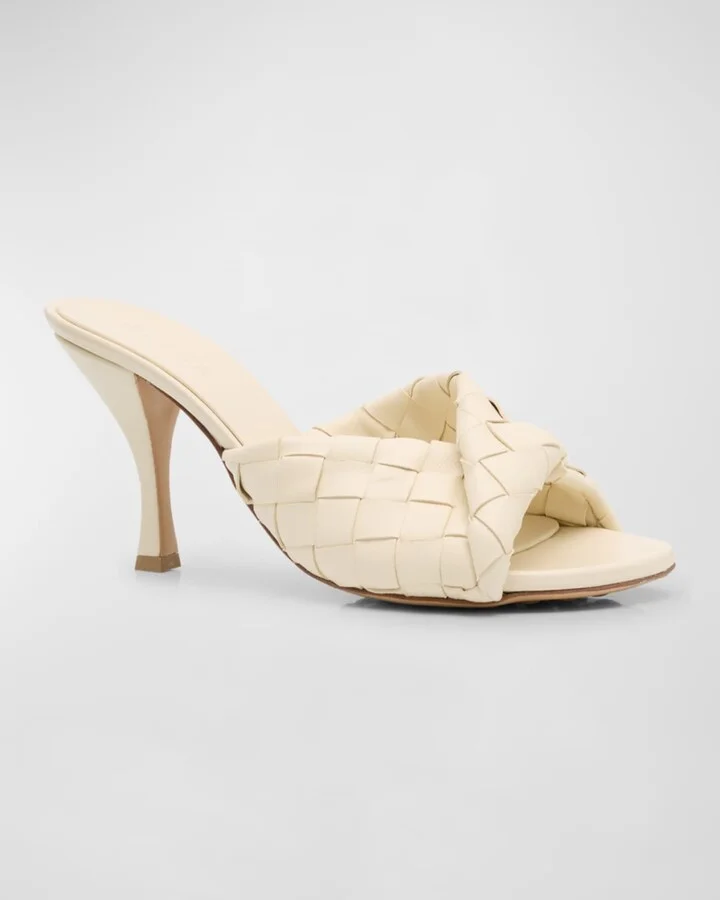 Interciato Woven Twist Mule Sandals - Image 7