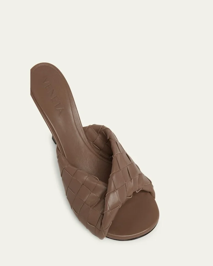 Interciato Woven Twist Mule Sandals - Image 8