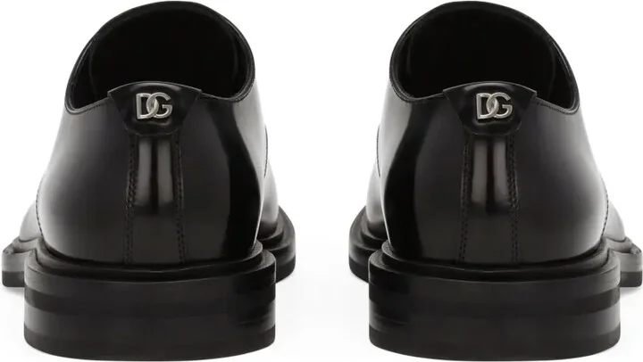 interlocking DG plaque Derby shoes - Image 3