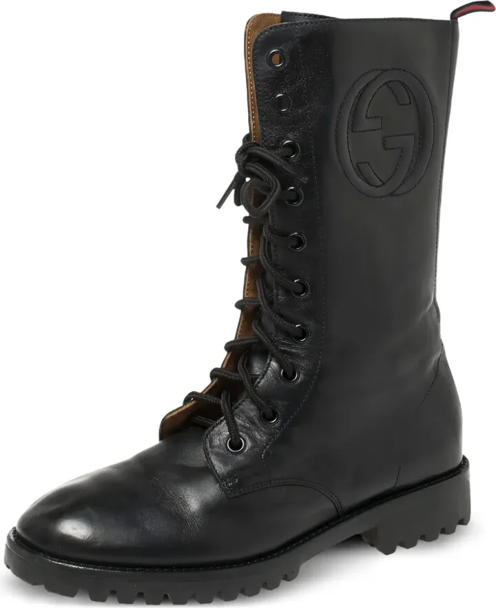 Interlocking G combat boots - Image 2