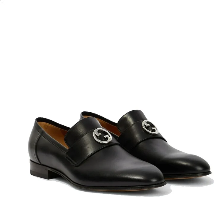 Interlocking G Leather Loafers - Image 2