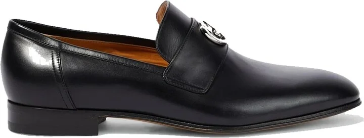 Interlocking G Leather Loafers