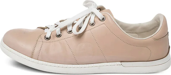 Interlocking G logo-debossed sneakers