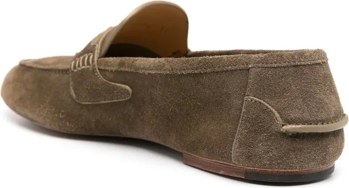 Interlocking G suede loafers - Image 3