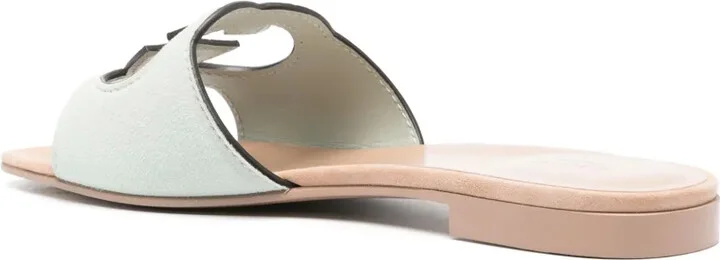 Interlocking GG leather sandals - Image 3