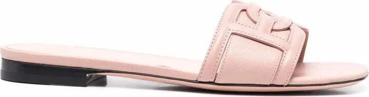 Interlocking Logo Sandals