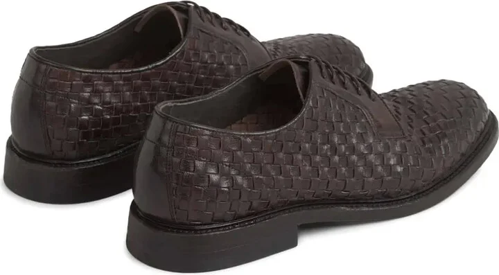 Interwoven Derby Shoes - Image 3
