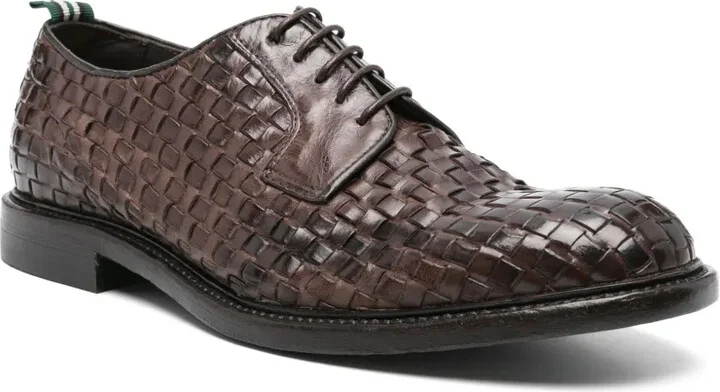 interwoven-design Derby shoes - Image 2