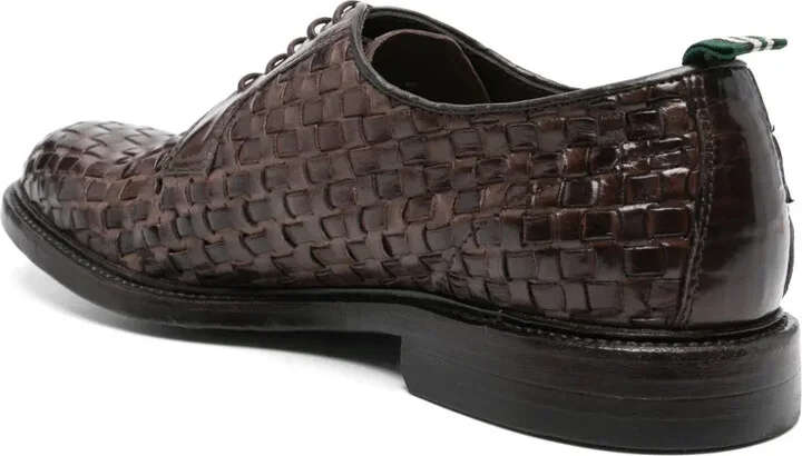 interwoven-design Derby shoes - Image 3