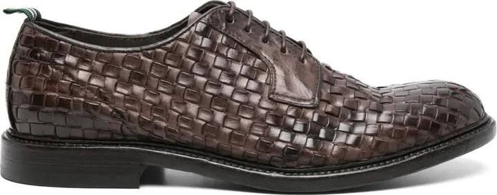 interwoven-design Derby shoes