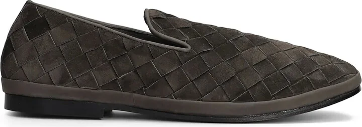 Interwoven-Design Loafers