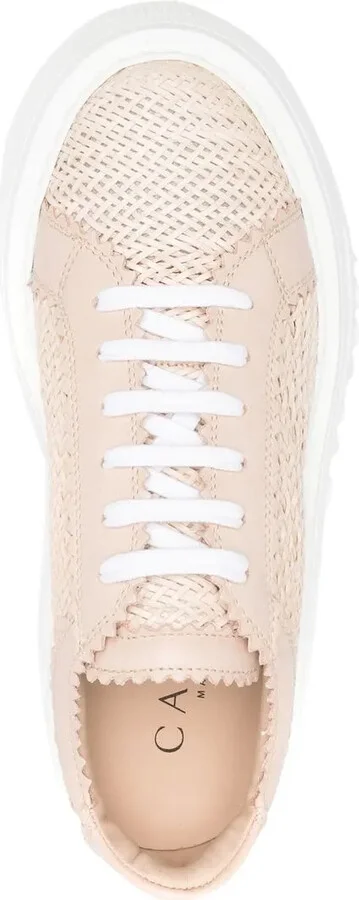 Interwoven-Detail Chunky Sneakers - Image 4