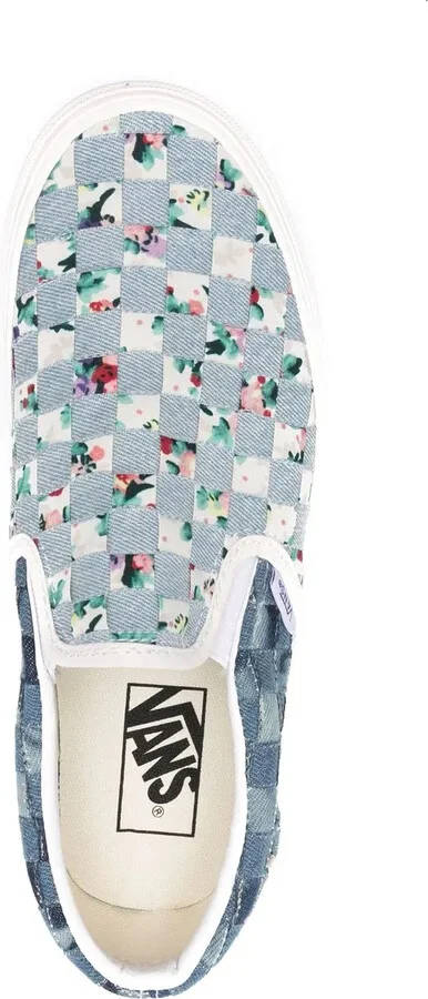 Interwoven Floral-Design Sneakers - Image 4