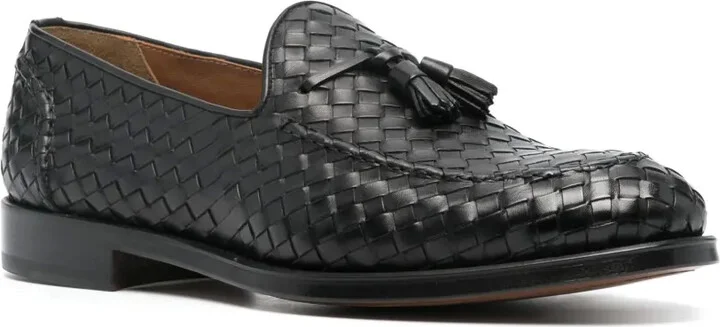 Interwoven Leather Loafers - Image 2