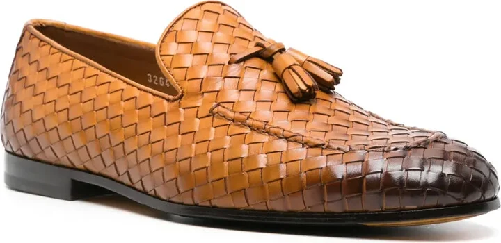 Interwoven Leather Loafers - Image 2