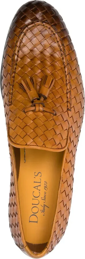 Interwoven Leather Loafers - Image 4