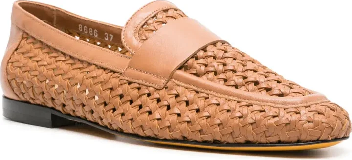 Interwoven Leather Loafers - Image 2
