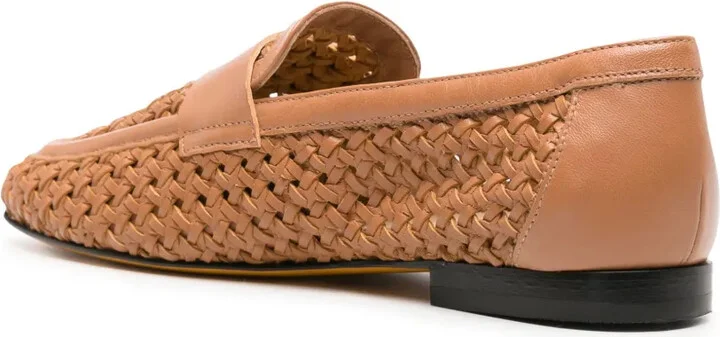 Interwoven Leather Loafers - Image 3