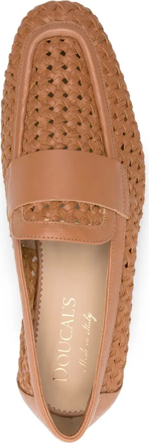 Interwoven Leather Loafers - Image 4