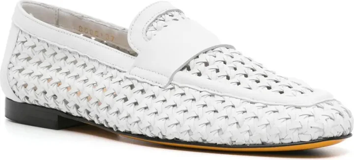 Interwoven Leather Loafers - Image 2