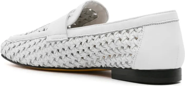 Interwoven Leather Loafers - Image 3
