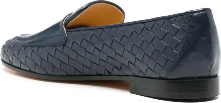 Interwoven Leather Loafers - Image 3